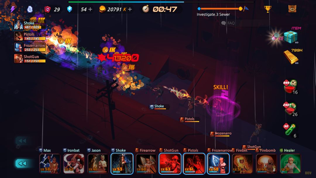 Defense Monster World:Idle RPG screenshot game