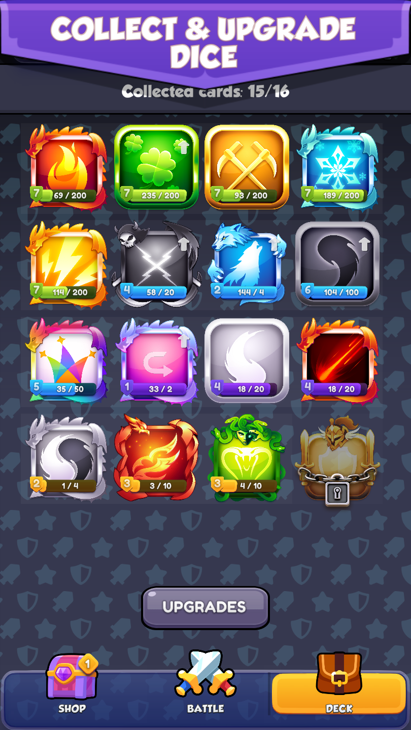 Dice VS Portals Tower Defense Game Screenshot