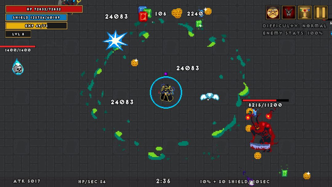 Pixel Mage Survival screenshot game
