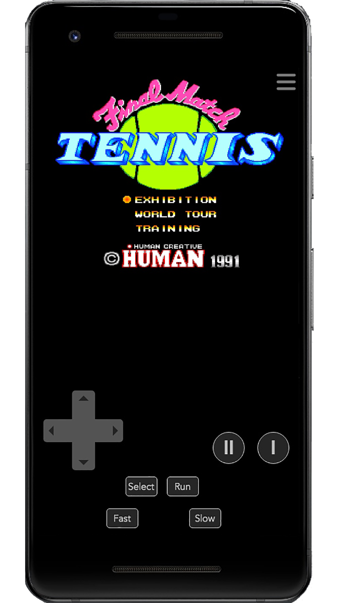 Final Match Tennis PCE Game Screenshot