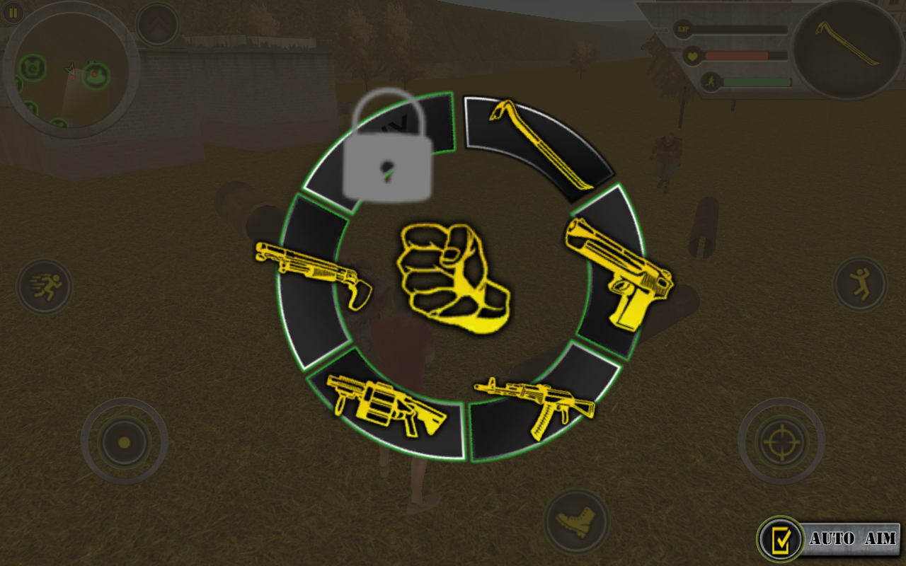 Captura de Tela do Jogo Zombie City Rush