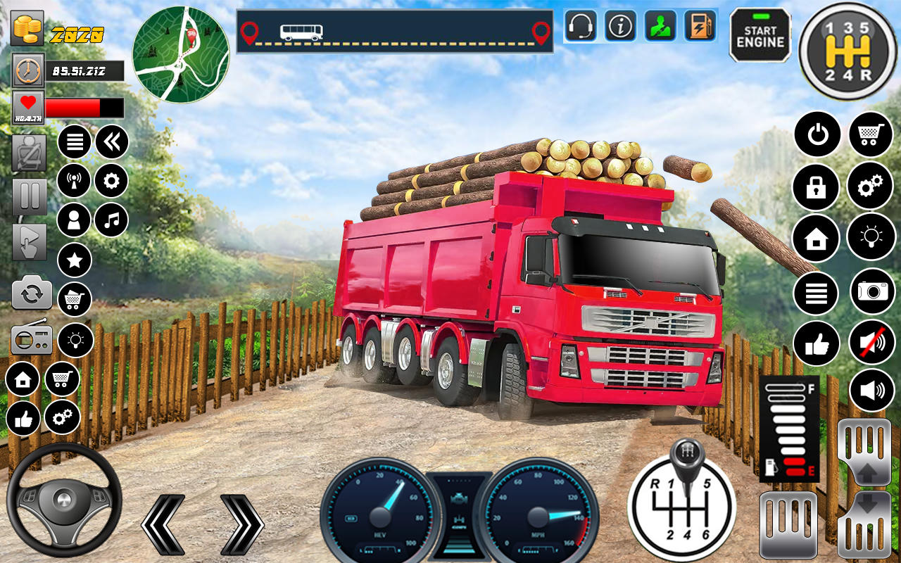 Indian Cargo Truck Games Sim Game Screenshot