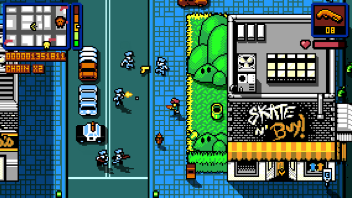 Screenshot 1 of Retro City Rampage DX 