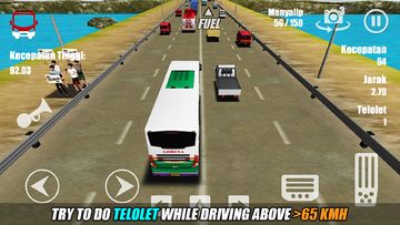 Telolet Bus Driving 3D 게임 스크린샷