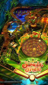 Jungle Style Pinball Game Screenshot