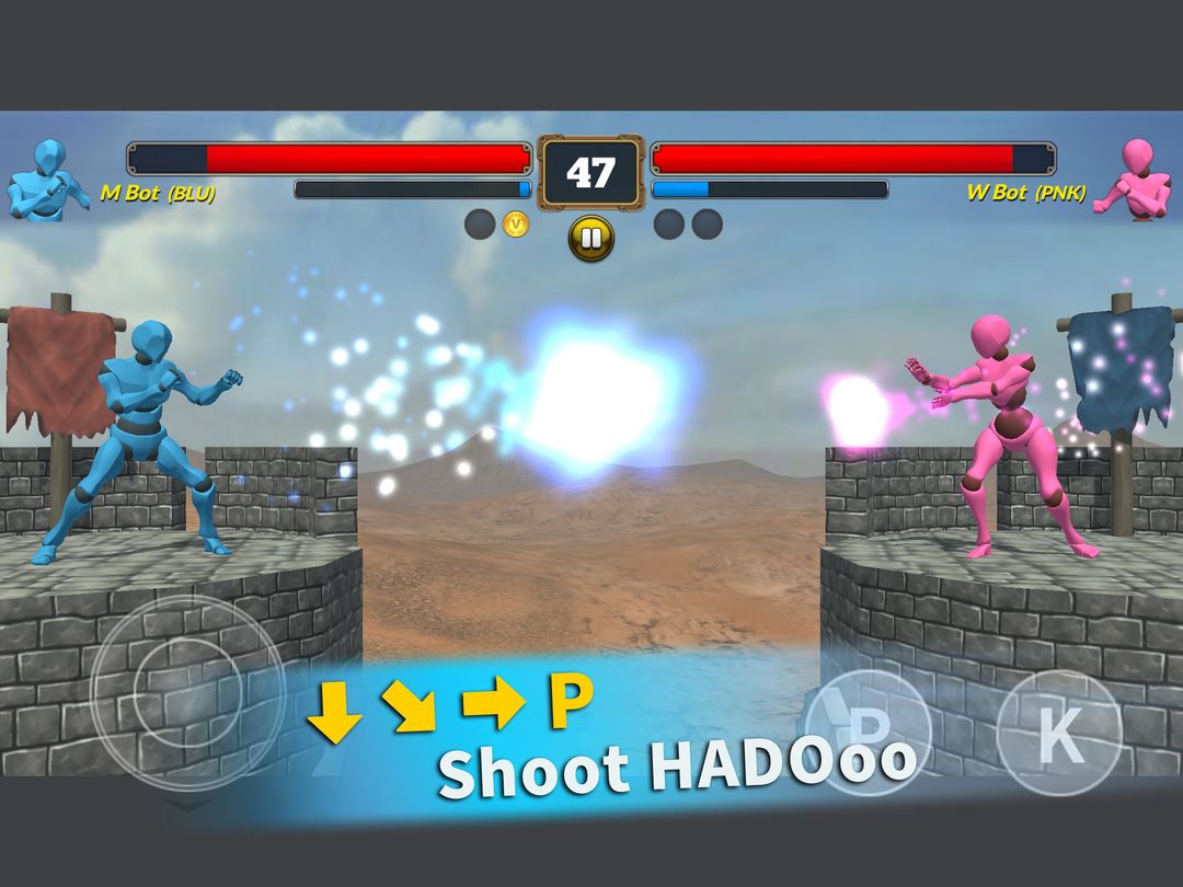 HADO Fighter screenshot game