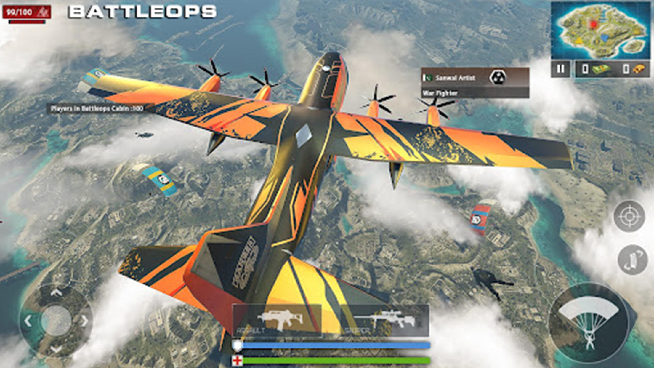 Screenshot 1 of बैटलोप्स | ऑफ़लाइन गन गेम 1.4.20