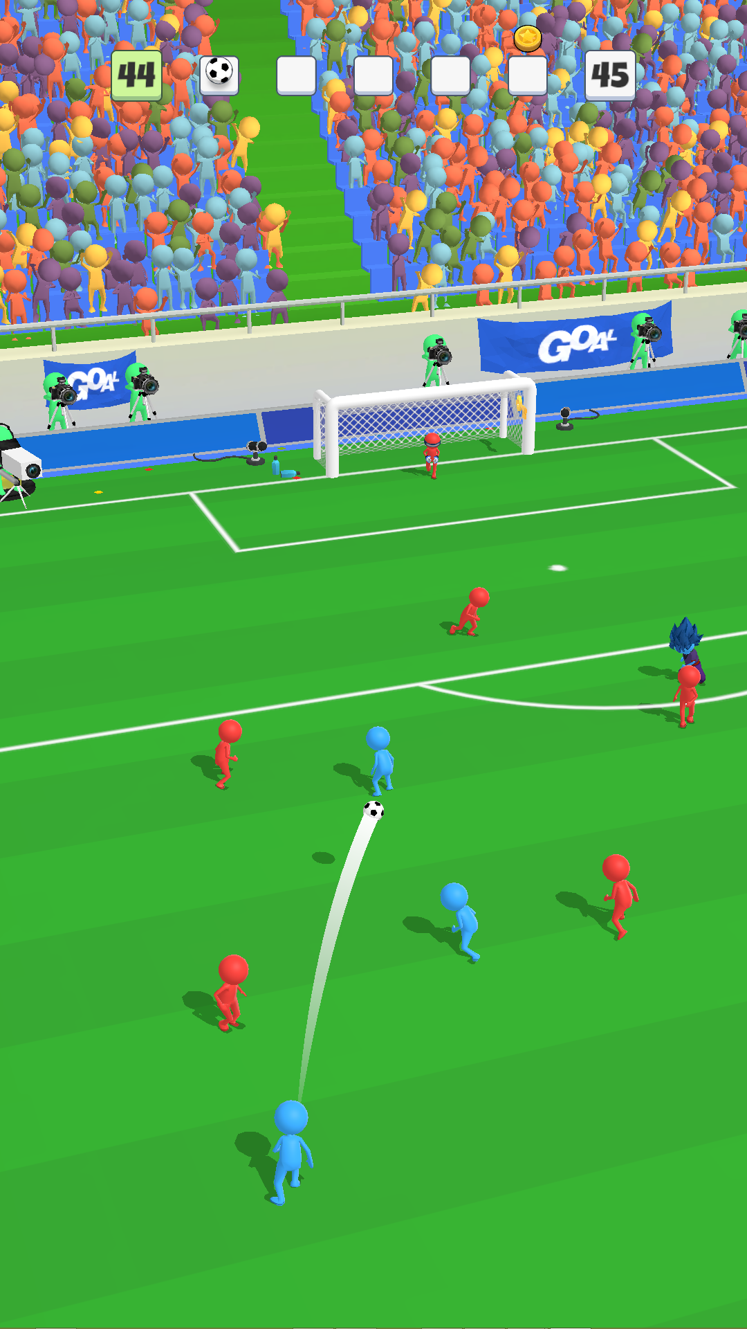 Super Goal - 火柴人足球遊戲截圖