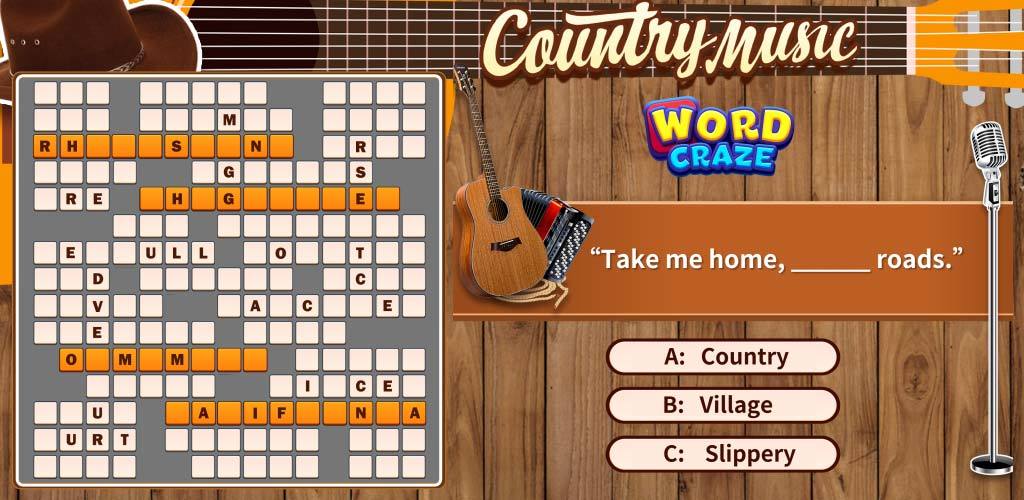 Banner of Word Craze - Trivia Crossword 4.3.13