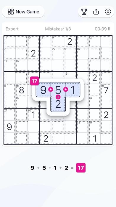 Screenshot 1 of Killer Sudoku - Puzzle Games 