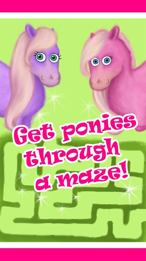 Pony Sisters in Magic Garden screenshot game