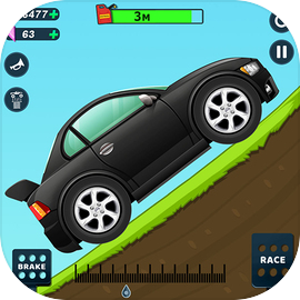 Hill Racing Car Game For Boys