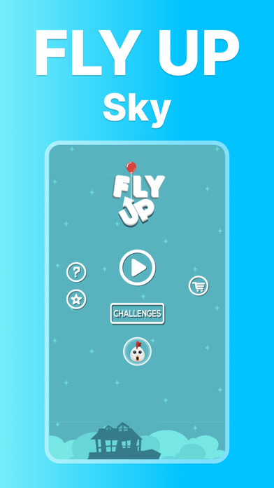 Cuplikan Layar Game Fly Up - Pet rocket