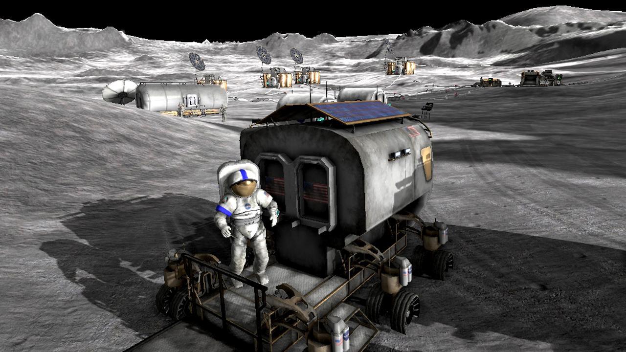 Screenshot of Moonbase Alpha