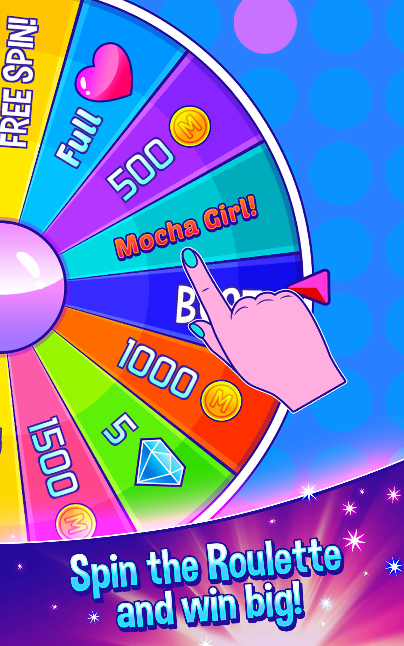 Cuplikan Layar Game Mocha Girls