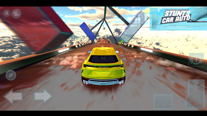 Stunts Car Auto Simulator Game Screenshot