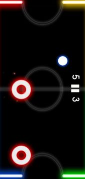 Captura de Tela do Jogo Air Hockey