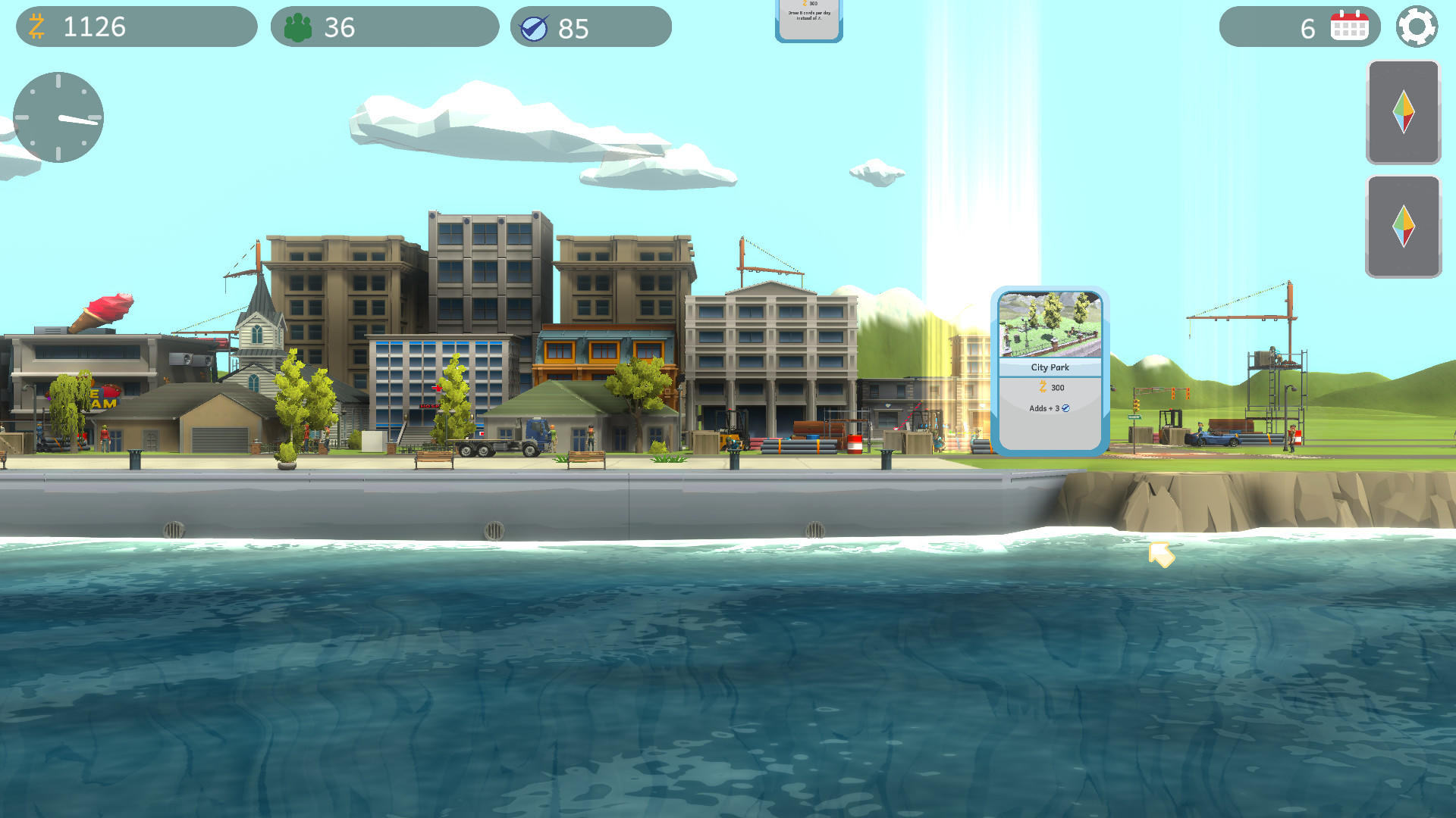 City of Cards screenshot game