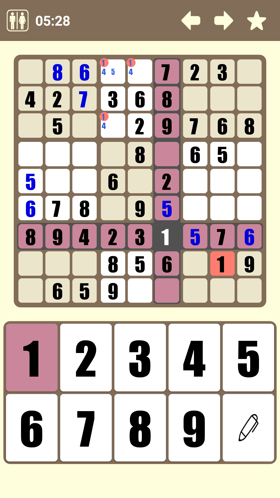 Sudoku Game Screenshot