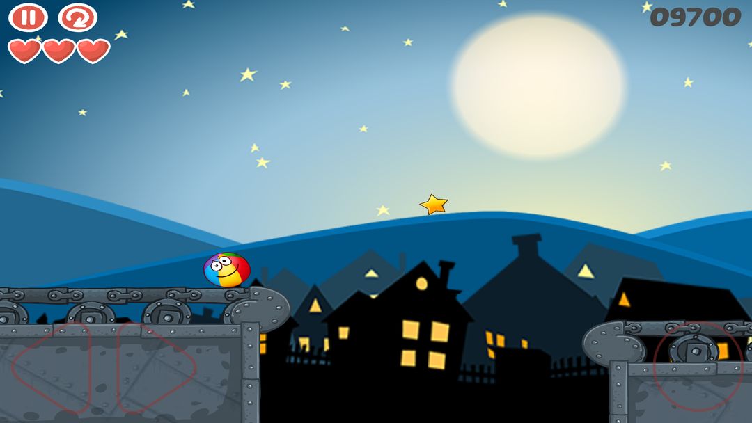 Roller Ball 4: Red Bounce Ball Hero screenshot game