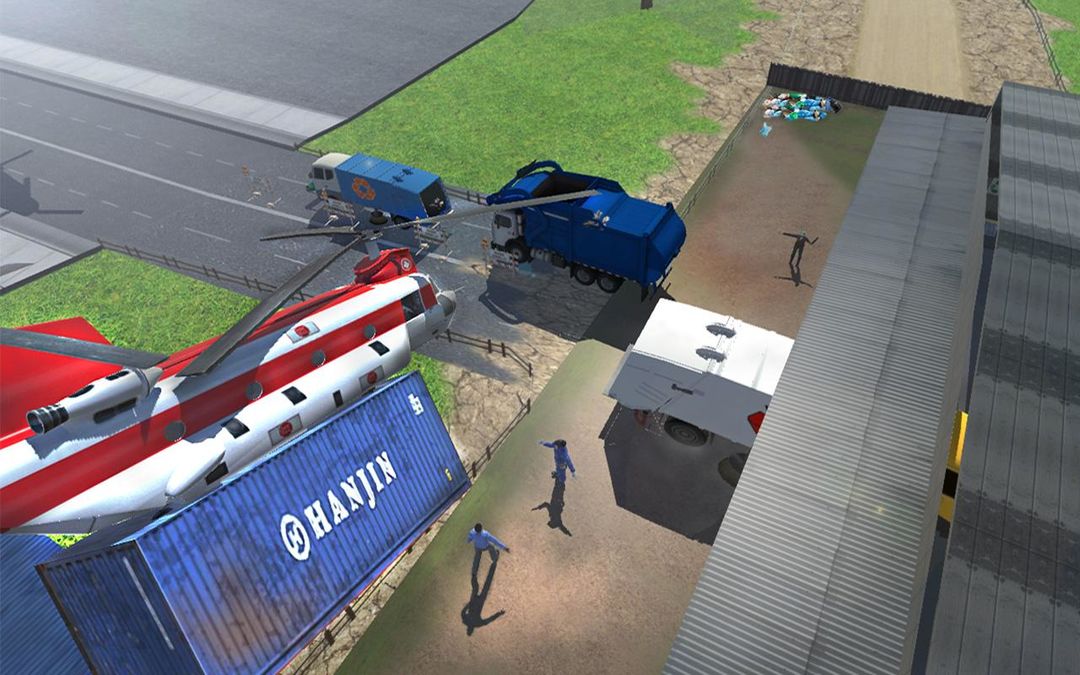 Road Garbage Dump Truck Driver ภาพหน้าจอเกม