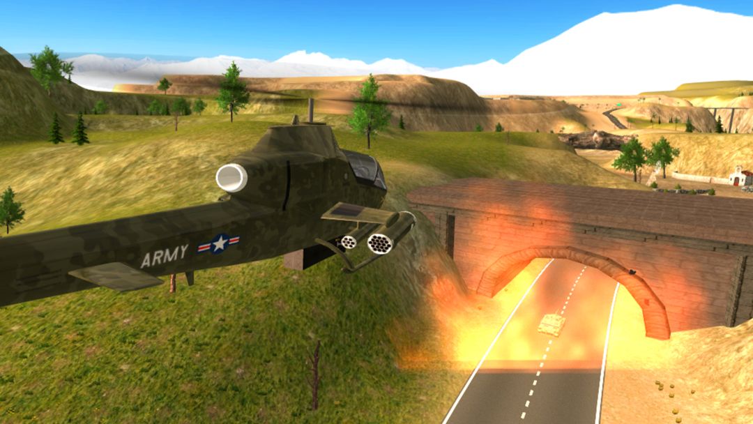 Army Helicopter Marine Rescue screenshot game