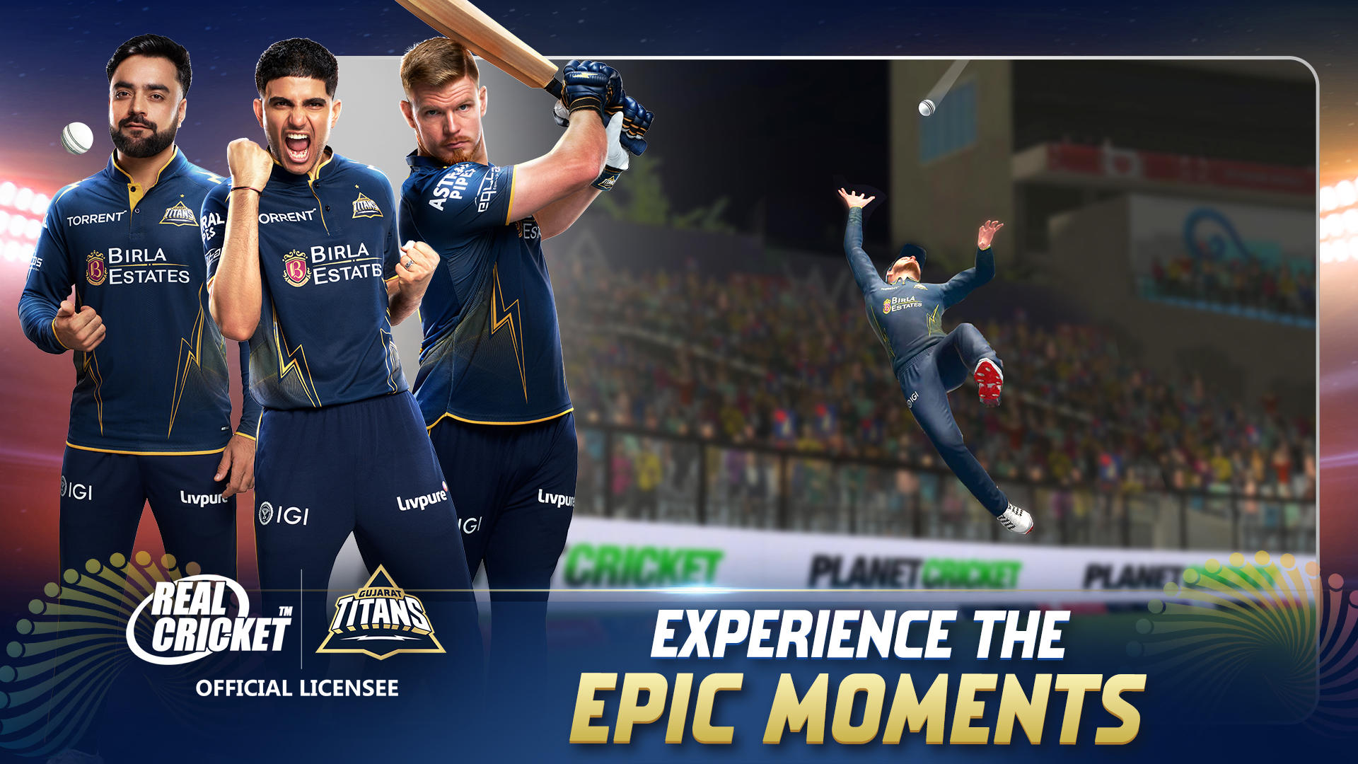 Real Cricket™ Swipe Game Screenshot