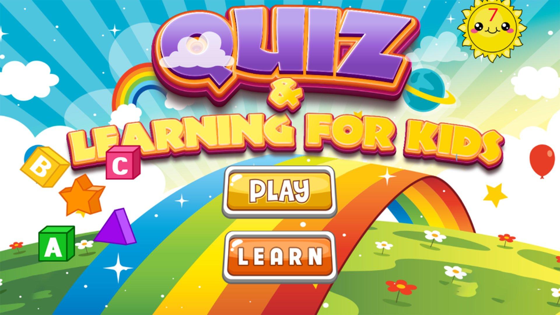 Quiz and Learning for Kid 게임 스크린샷