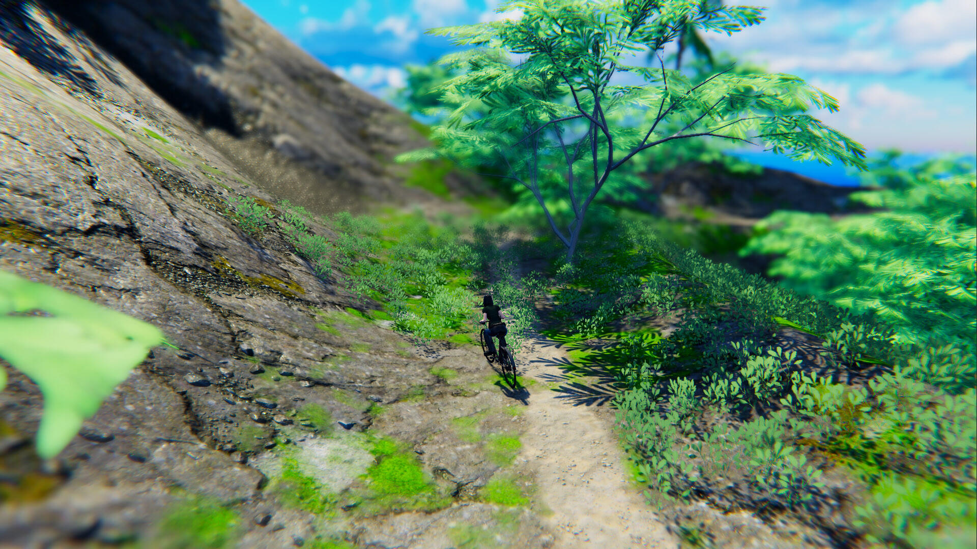 Screenshot of Downhill Girl