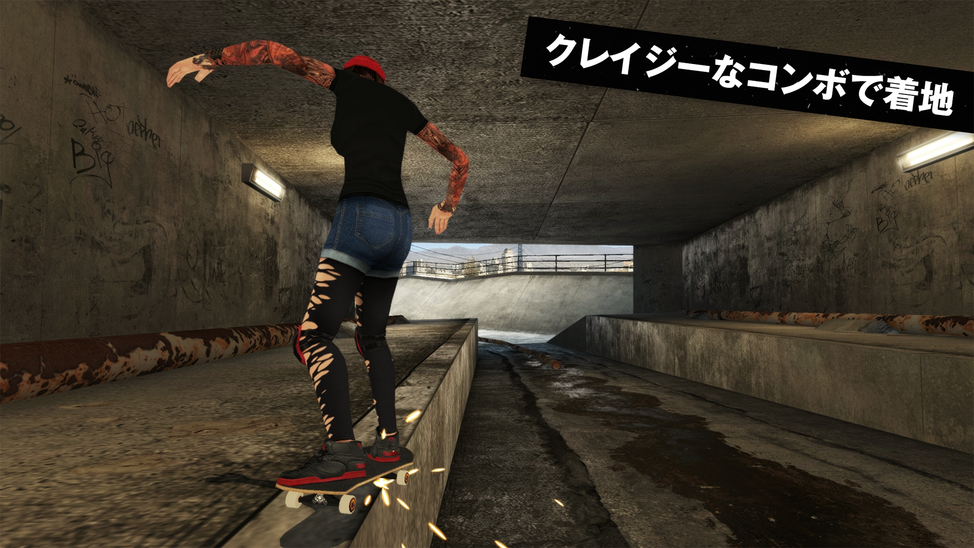 Skateboard Party 3 Pro ゲームのスクリーンショット