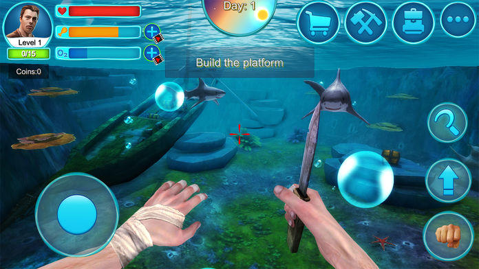 Ocean Survival 2 Premium Game Screenshot