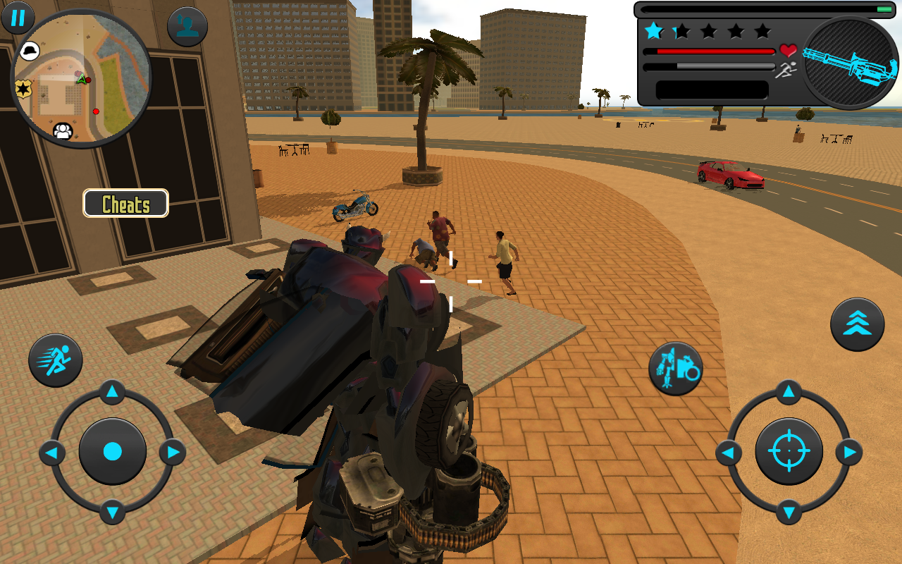 X Series Robot Game Screenshot
