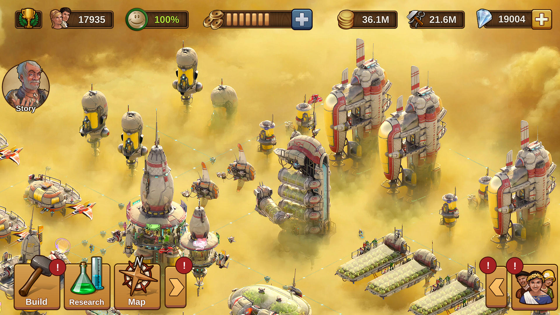 Forge of Empires: Build a City 遊戲截圖