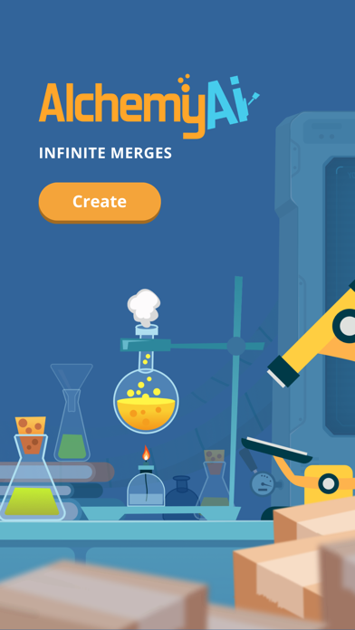 Cuplikan Layar Game Alchemy AI: Infinite Mix