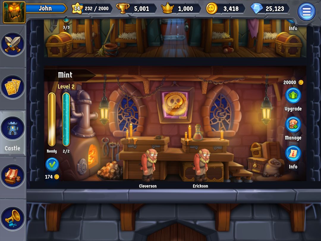 Spooky Wars - Permainan Strategi Pertahanan Kastil screenshot game