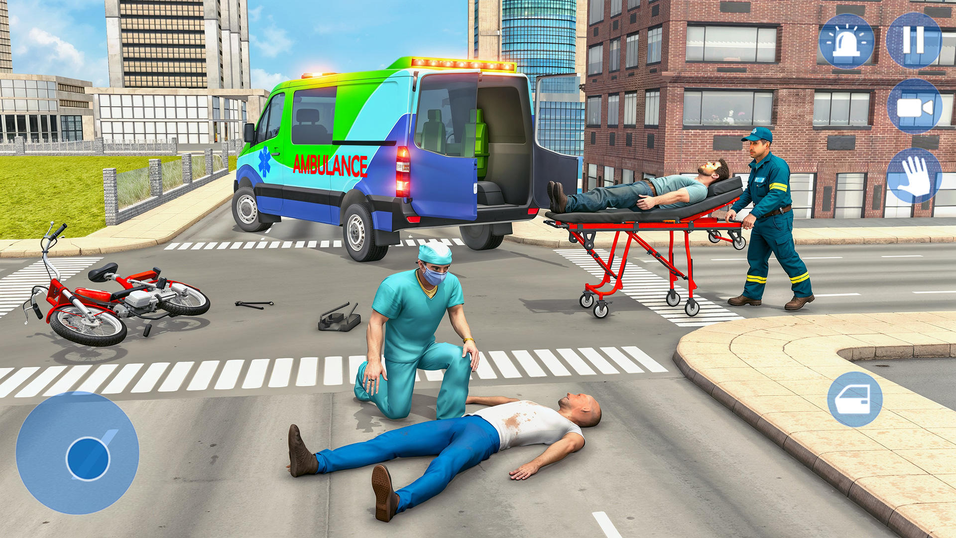 救急車レスキュードクター3D ゲームのスクリーンショット