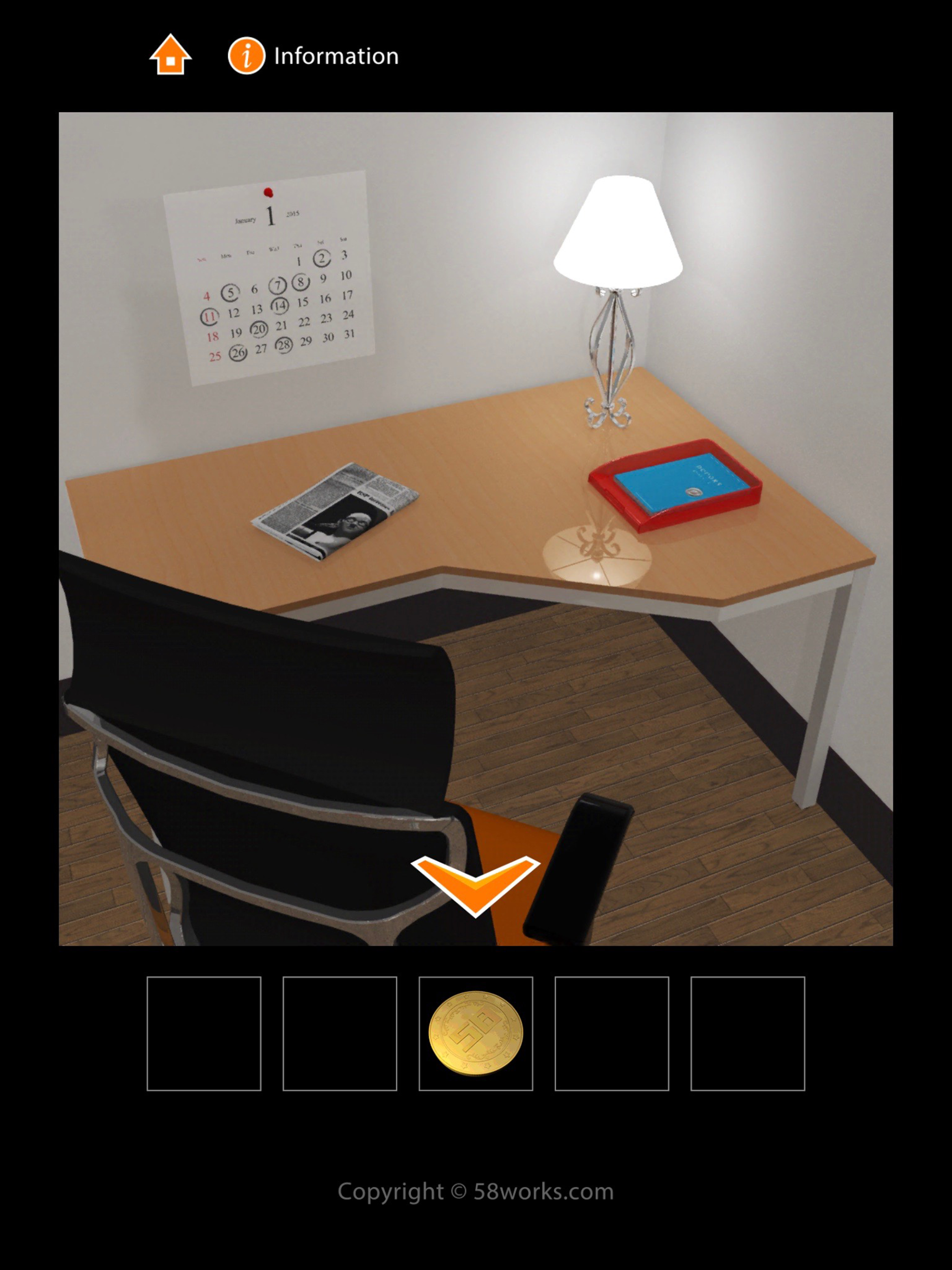 MJ ROOM - escape game - Game Screenshot