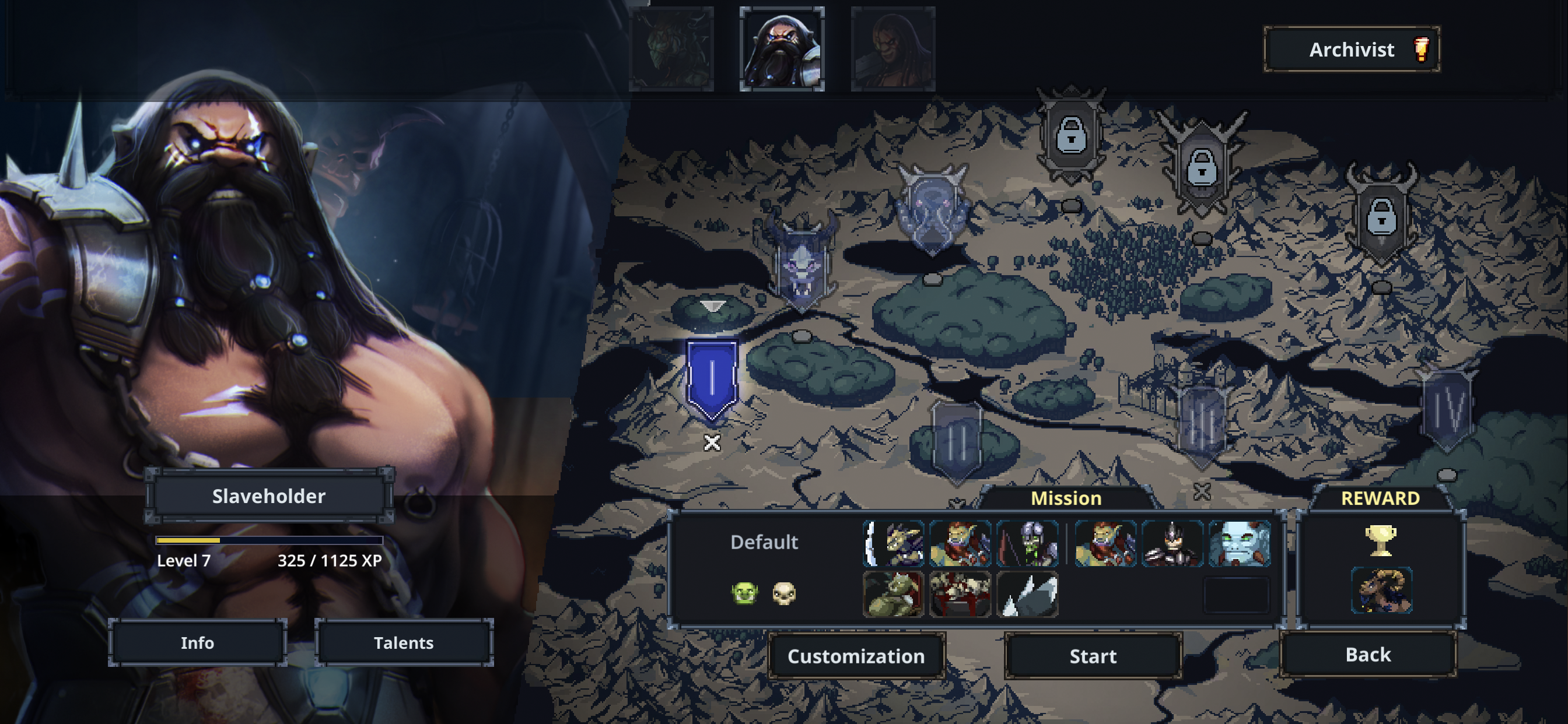 Legend of Keepers Game Screenshot