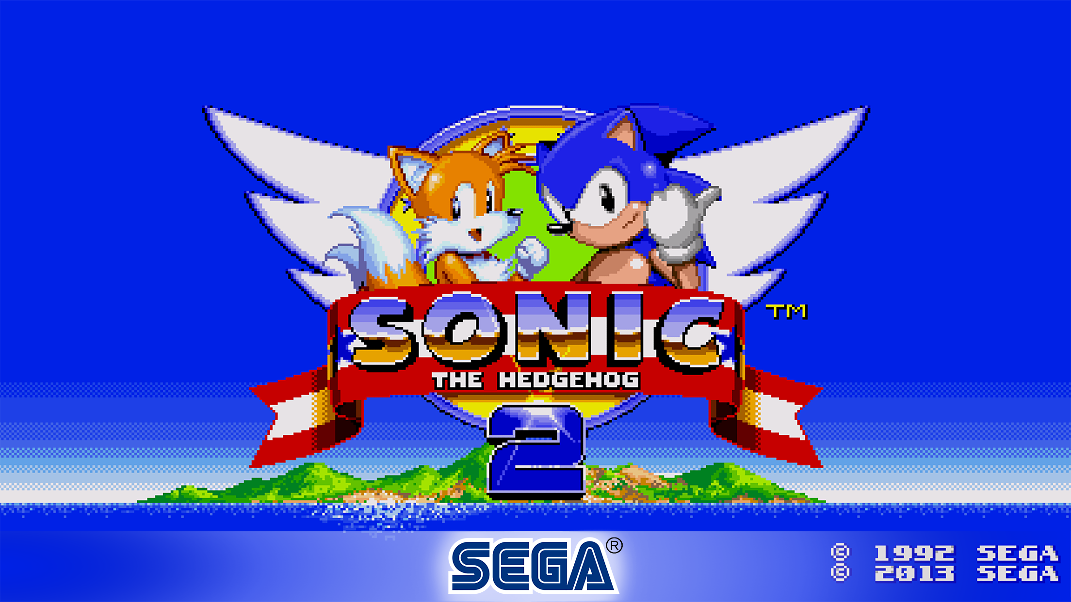 Sonic The Hedgehog 2 Classic Game Screenshot