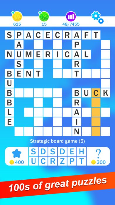 Crossword – World's Biggest screenshot game