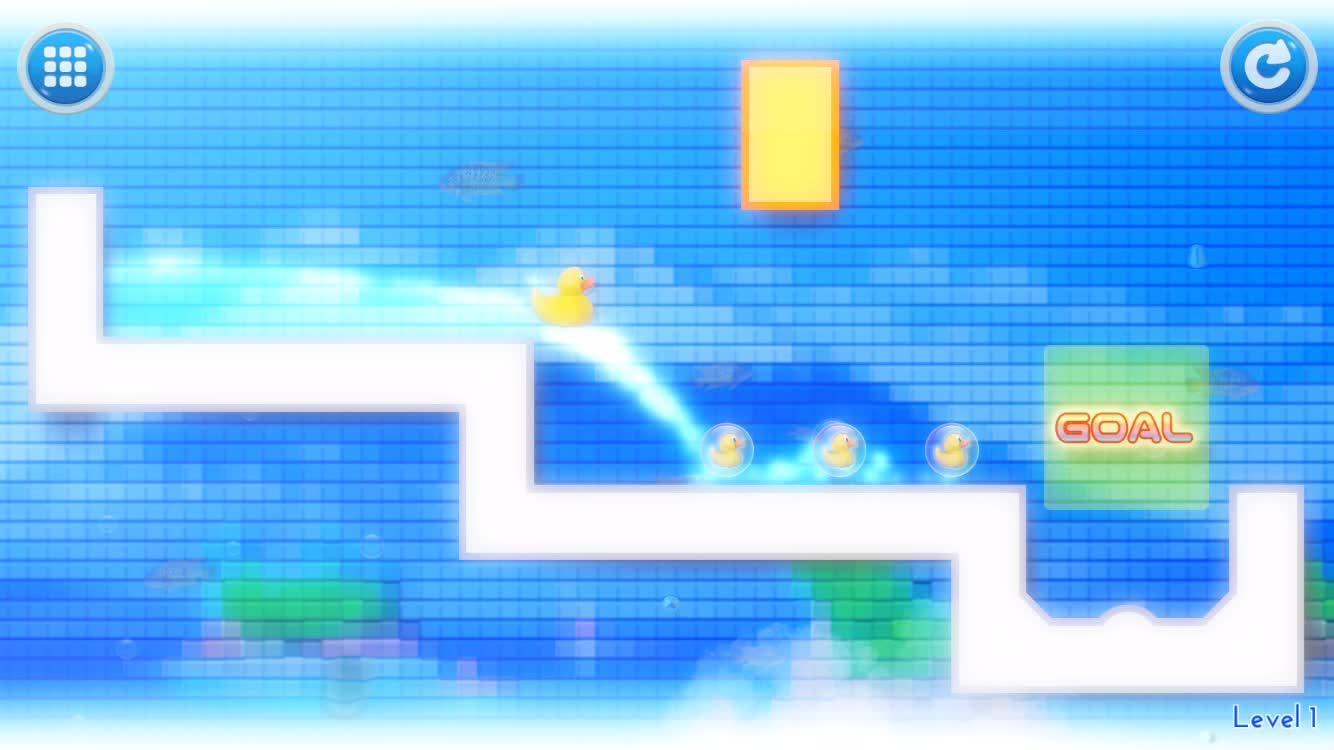 無料で脳トレ！お水のパズル a[Q]ua with UUUM ภาพหน้าจอเกม