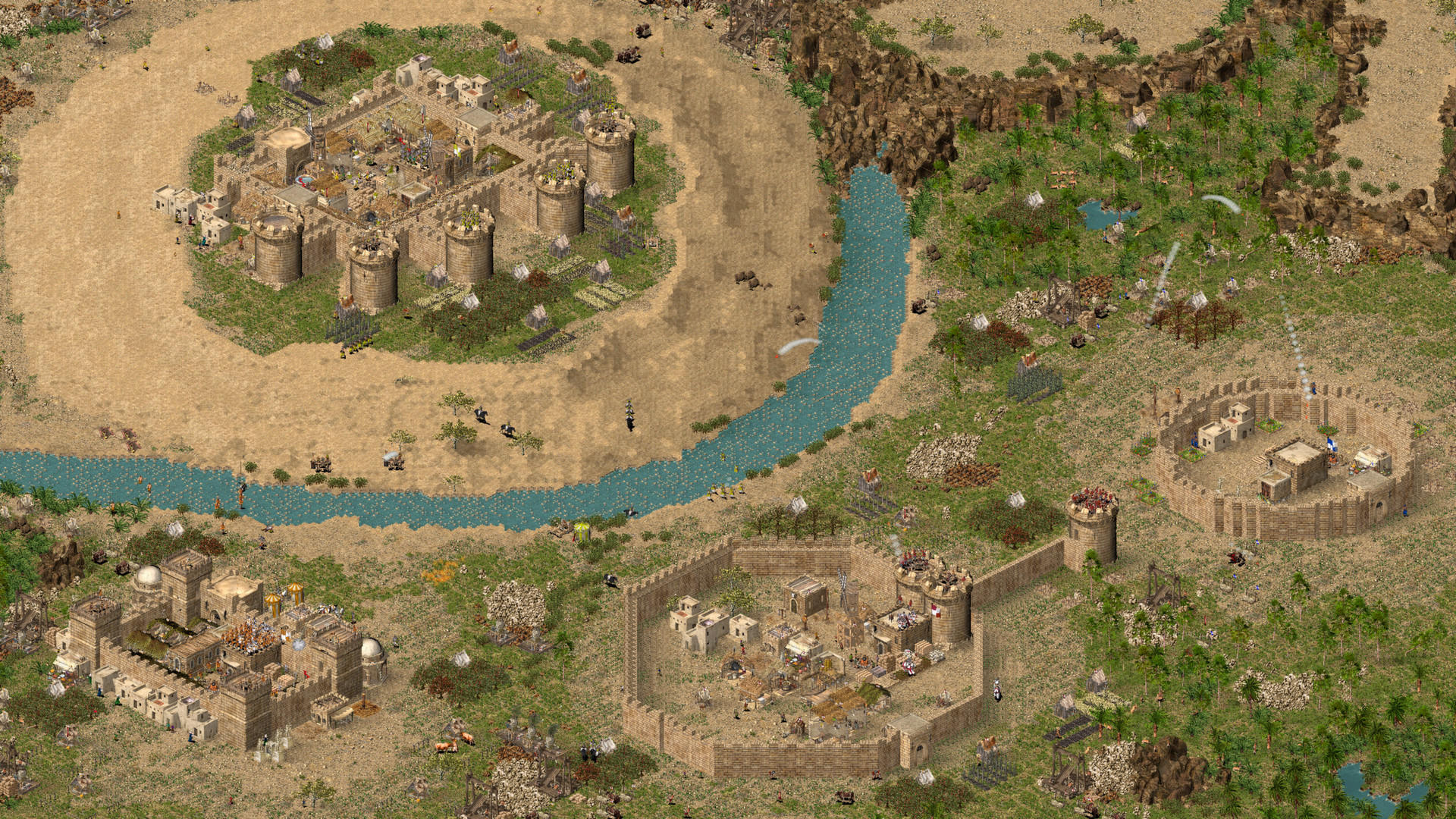Screenshot 1 of Stronghold Crusader HD 
