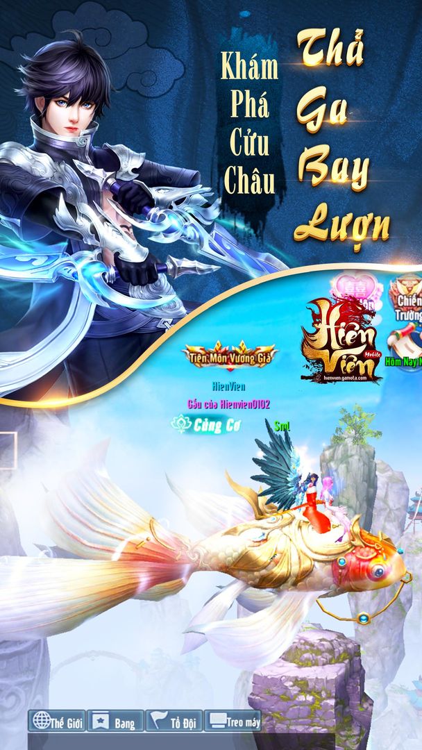 Hiên Viên Mobile screenshot game
