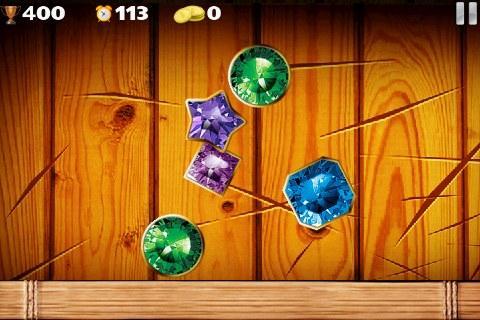 Ninja vs Jewels Game Screenshot