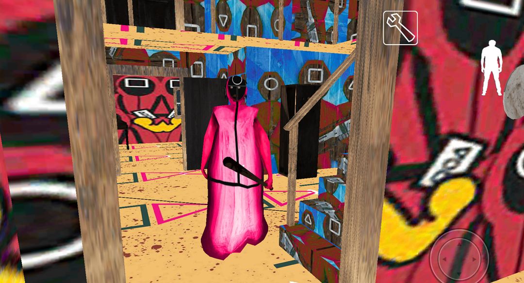 Screenshot of Squid Game Granny siren head 3
