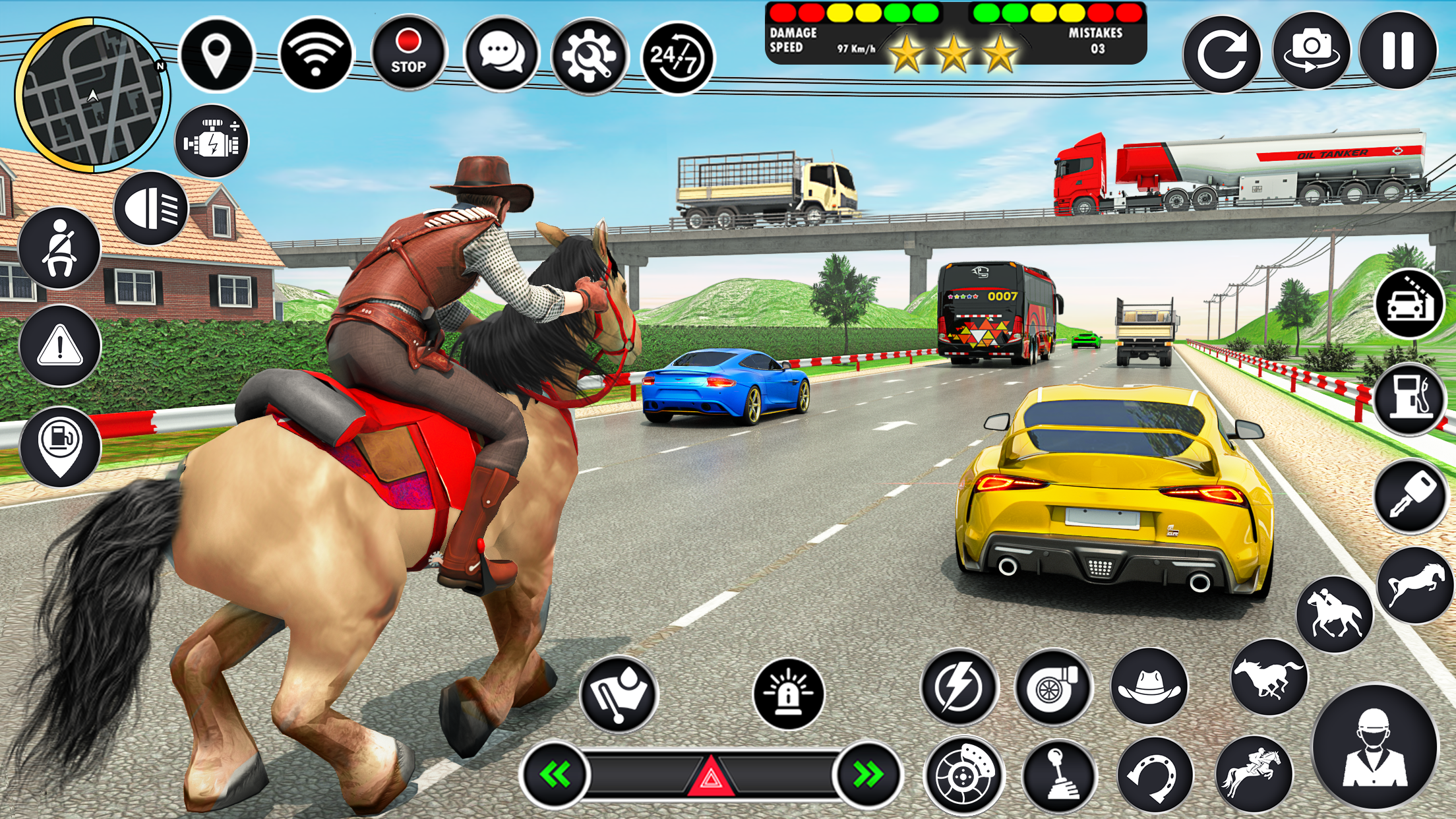 Скриншот игры Horse Racing Games Horse Rider