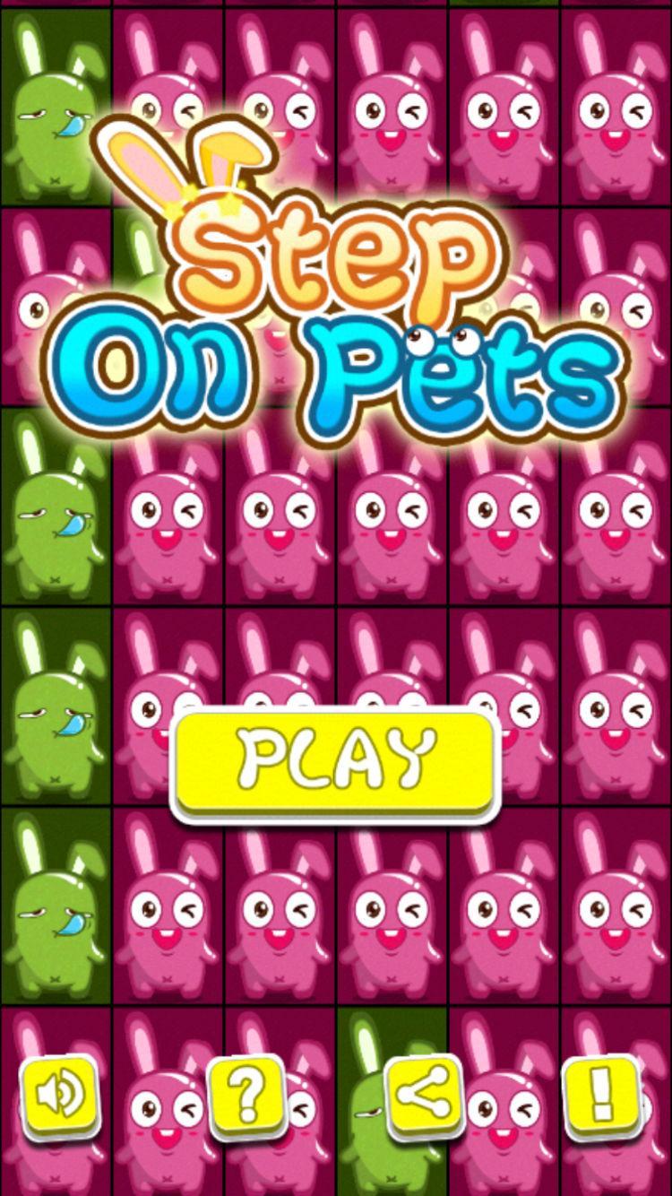 Step on Pets 게임 스크린 샷
