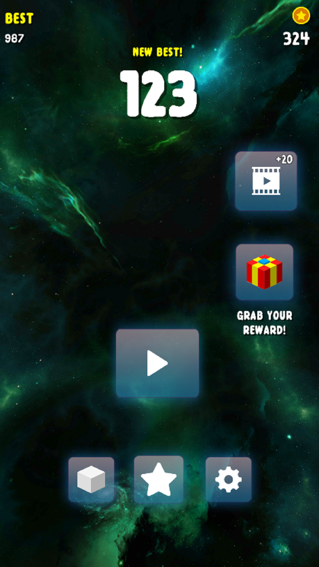 curvy path - color ball Game Screenshot
