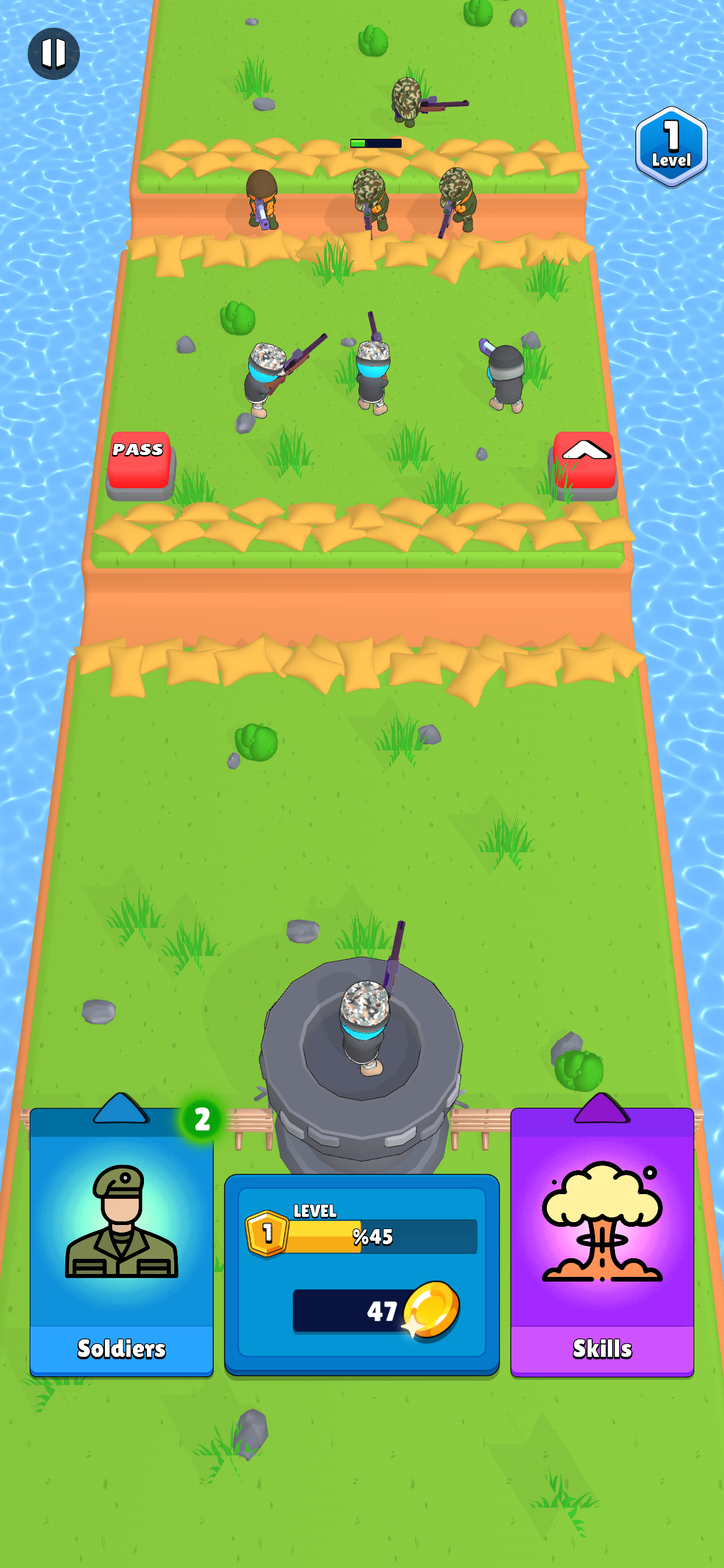 Move Forward! ภาพหน้าจอเกม