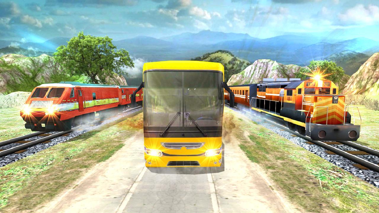 Train Vs Bus Racing 게임 스크린 샷